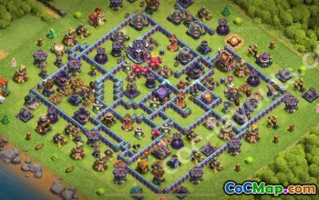 TH15 Trophy Defense Base with Link #55435