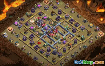 Town Hall 15 Base Layout Copy #34127