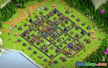 Copy TH15 Base Layout with Link for CoC #34180