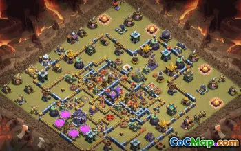 Copy Base Layout CoC TH15 Guide #34235