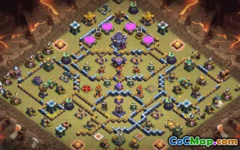 Town Hall 15 Base Layout Copy #34236