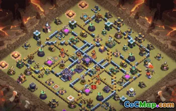 town hall 15, trophy/war base layout #34272