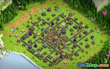 Town Hall 15 Base Layout Copy #34286