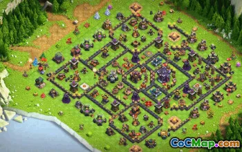 Copy Base Layout CoC TH15 #34294