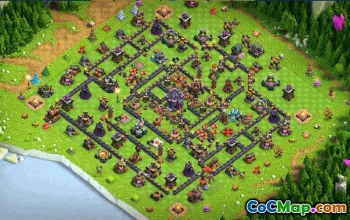 Copy Base Layout with Link for CoC TH15 #34369