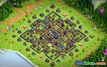 Copy TH15 Town Hall Base Layout #34372