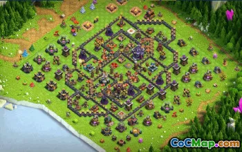 Copy Base Layout CoC Town Hall 15 #34376