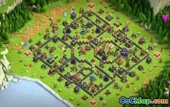 Town Hall 15 Base Layouts for CoC #34380