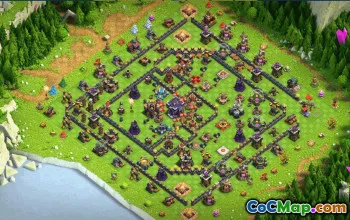 Copy Base Layout with Link for CoC TH15 #34455