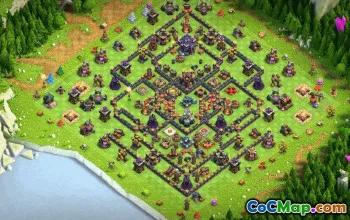 Town Hall 15 Base Layout Copy #34456