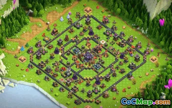 Copy Base Layout with Link for CoC TH15 #34457