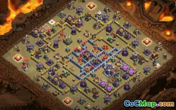 Copy CoC Town Hall 15 Base Layout #34488