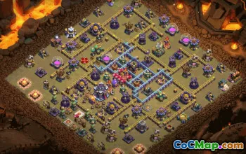 Town Hall 15 Base Layout Copy #34490