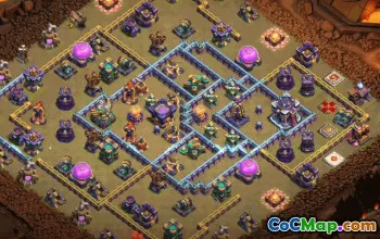 CoC TH15 Copy Base Layout #34498