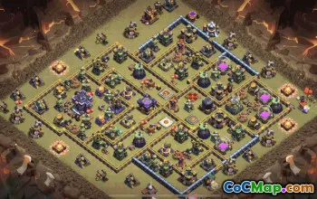 Copy TH15 Clash of Clans Base Layouts #36830