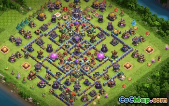 Top Town Hall 15 Clash of Clans Base Layouts #36835