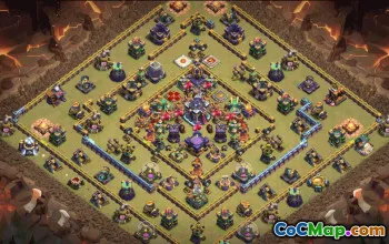 Top Town Hall 15 Base Layouts with Links #37016