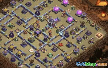 town hall 15, trophy/war base layout #37609