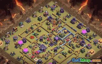 town hall 15, trophy/war base layout #37992