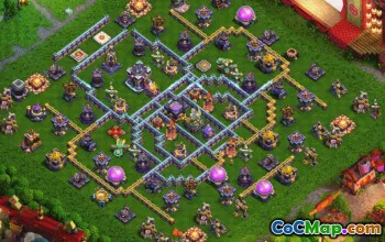 town hall 15, trophy/war base layout #38198