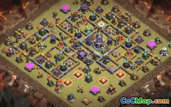 town hall 15, trophy/war base layout #38272