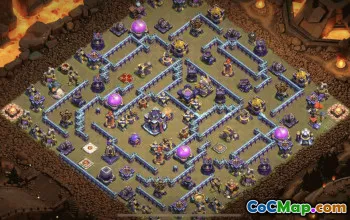 town hall 15, trophy/war base layout #38925