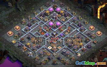town hall 15, trophy/war base layout #38978