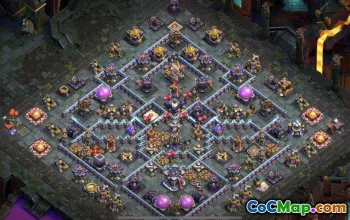 town hall 15, trophy/war base layout #38980