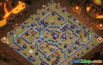 town hall 15, trophy/war base layout #39112