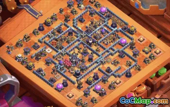 town hall 15, trophy/war base layout #39316