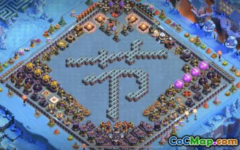 town hall 15, trophy/war base layout #39346