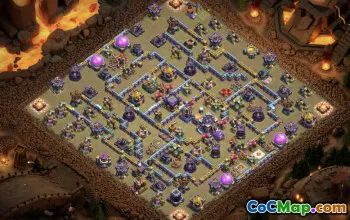 town hall 15, trophy/war base layout #39635