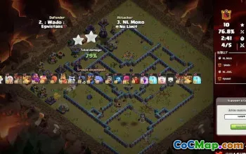 town hall 15, trophy/war base layout #39728