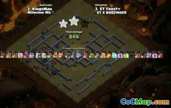 town hall 15, trophy/war base layout #39733