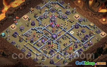 town hall 15, trophy/war base layout #39960