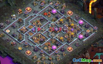 town hall 15, trophy/war base layout #41266