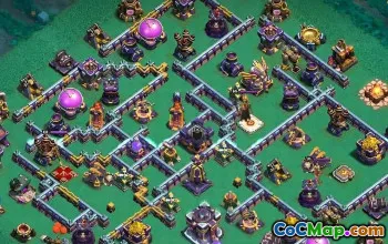 town hall 15, trophy/war base layout #43870