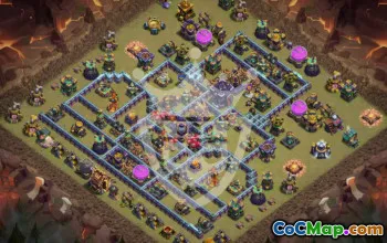 Top Copy Base Layouts for Town Hall 15 #45066