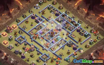 Copy Town Hall 15 Base Layouts for Clash of Clans #45205