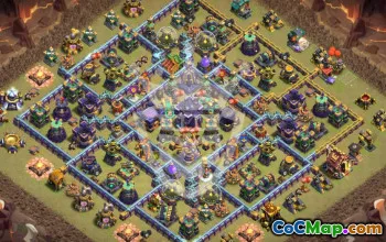 Top TH15 Clash of Clans Base Layouts #47684