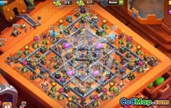 Top Town Hall 15 Base Layouts with Copy Link #48078