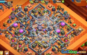 Top Copy Base Layouts for TH15 Clash of Clans #48159
