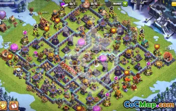 Top Town Hall 15 Base Layouts with Copy Link #48484