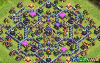 Copy TH15 Base Layout for Clash of Clans #49678