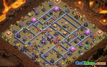 Copy Town Hall 15 Base Layout with Link #49827