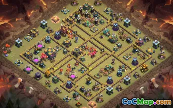 Top Town Hall 15 Base Layouts with Copy Links #49947