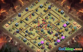Copy TH15 Clash of Clans Base Layouts #50449