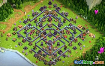 Copy Town Hall 15 Base Layouts for Clash of Clans #52085