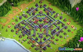 Top Clash of Clans Town Hall 15 Base Layouts #52086