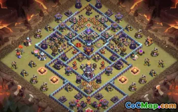 Top Town Hall 15 Base Layouts with Copy Link #52088